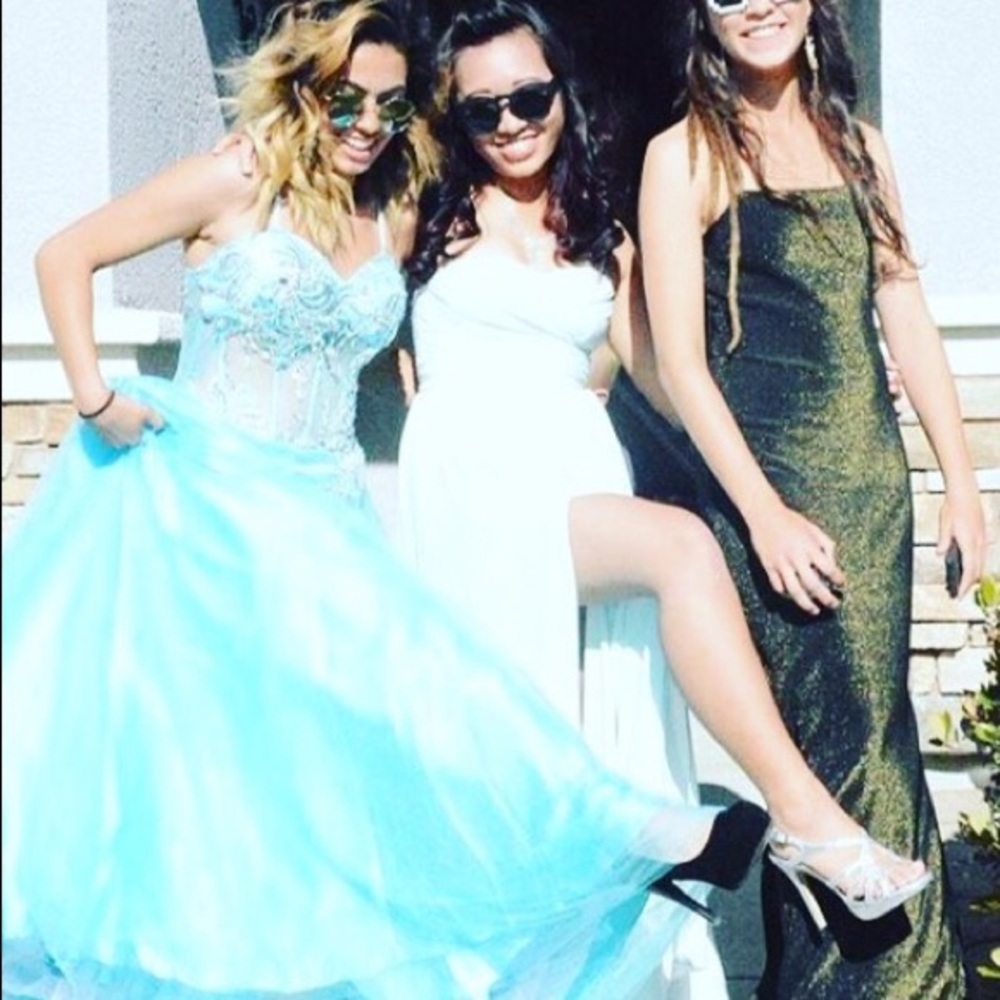 Custom made ball gown dress